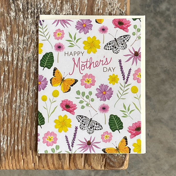 Mother's Day - Flowers + Butterflies