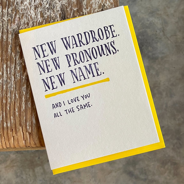 New Pronouns