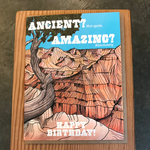 Birthday - Ancient?  Amazing?
