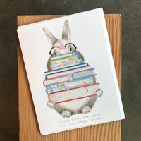 Birthday - Page Turner Bunny