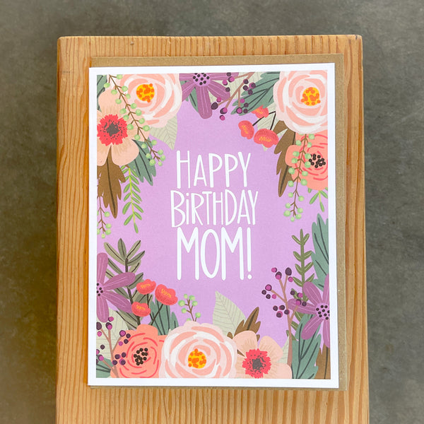 Birthday - Floral Mom