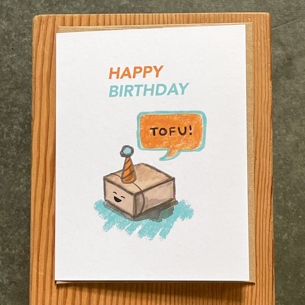 Birthday - Tofu!
