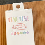 FIne Line Gel Pens