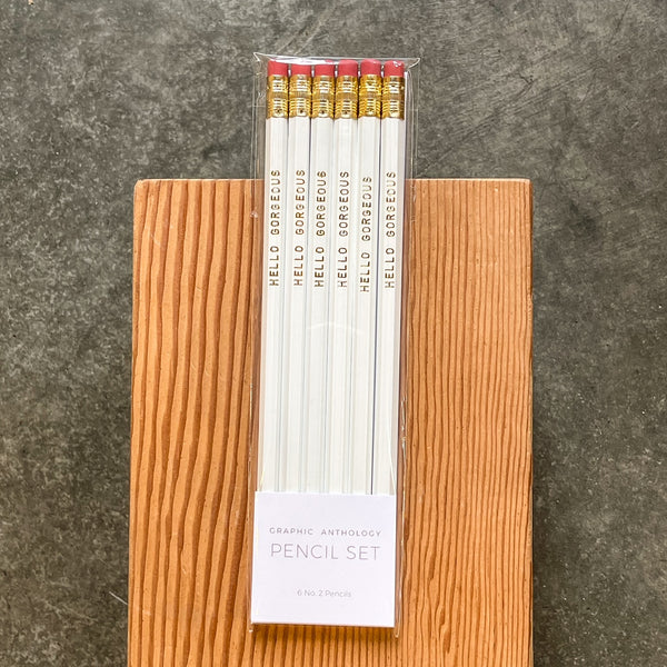 Hello Gorgeous Pencil Set