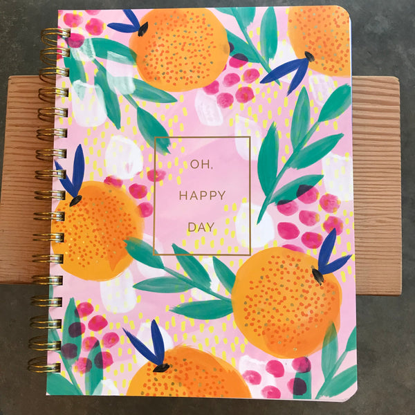 Oh Happy Day Wire-O Journal