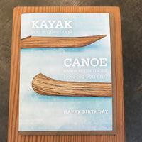Birthday - Kayak Canoe
