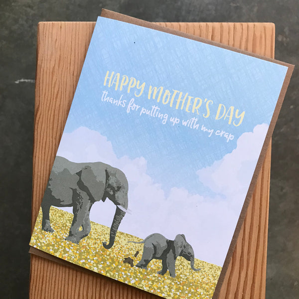 Mother's Day - Elephants