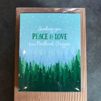 Christmas - Peace and Love Portland, Oregon