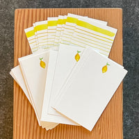 Lemon Petite Cards